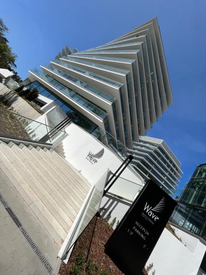 Wave Apartment Tyballtic 7Th Floor With Two Bedrooms And Sea View! Miedzyzdroje Exterior photo